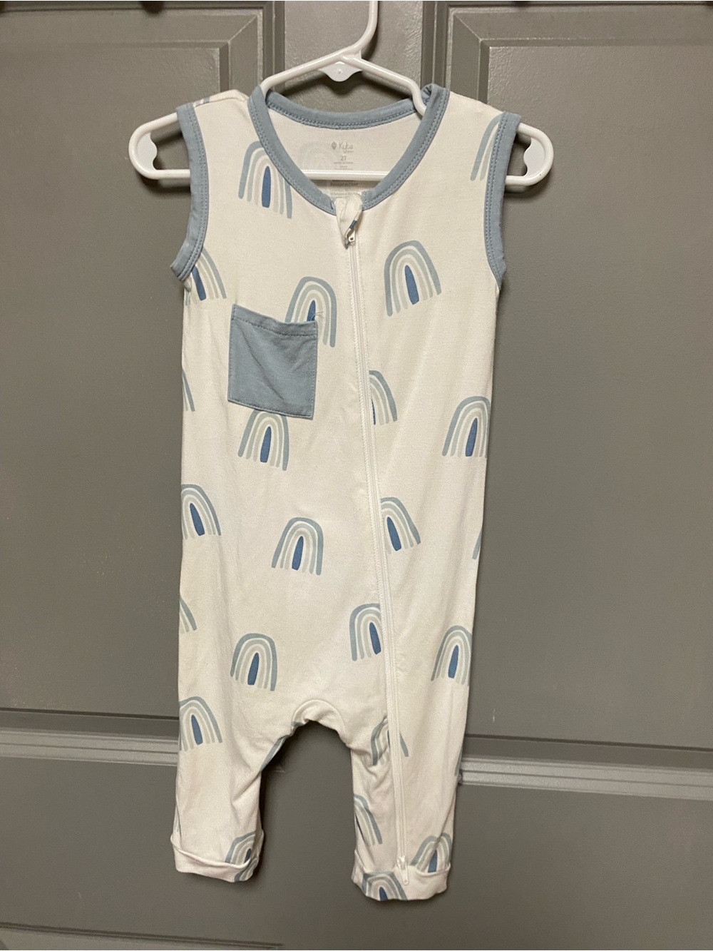 Kyte Baby Bamboo Sleeveless Romper - Size 2T